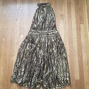 Milly Halter Culotte Dress